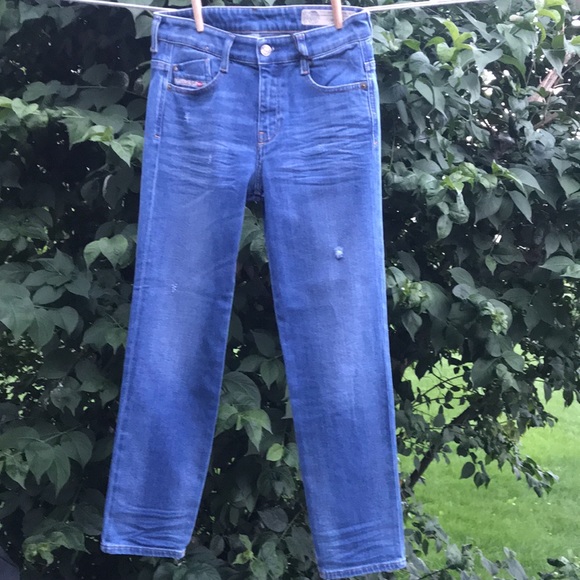 Diesel Jeans Women Size 26 Blue D Rifty slim low waist women’s jeans Brand New - Picture 7 of 15